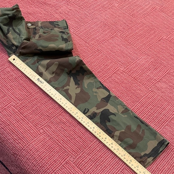 Ralph Lauren Girls size 8 W24L23.5 rise 9” Camouflage Pants - Picture 13 of 16